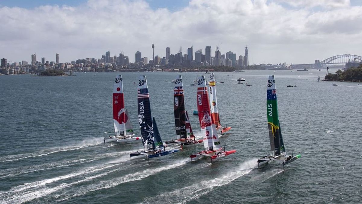La SailGP se celebra a lo largo de tres continentes. La SailGP se celebra a lo largo de tres continentes.