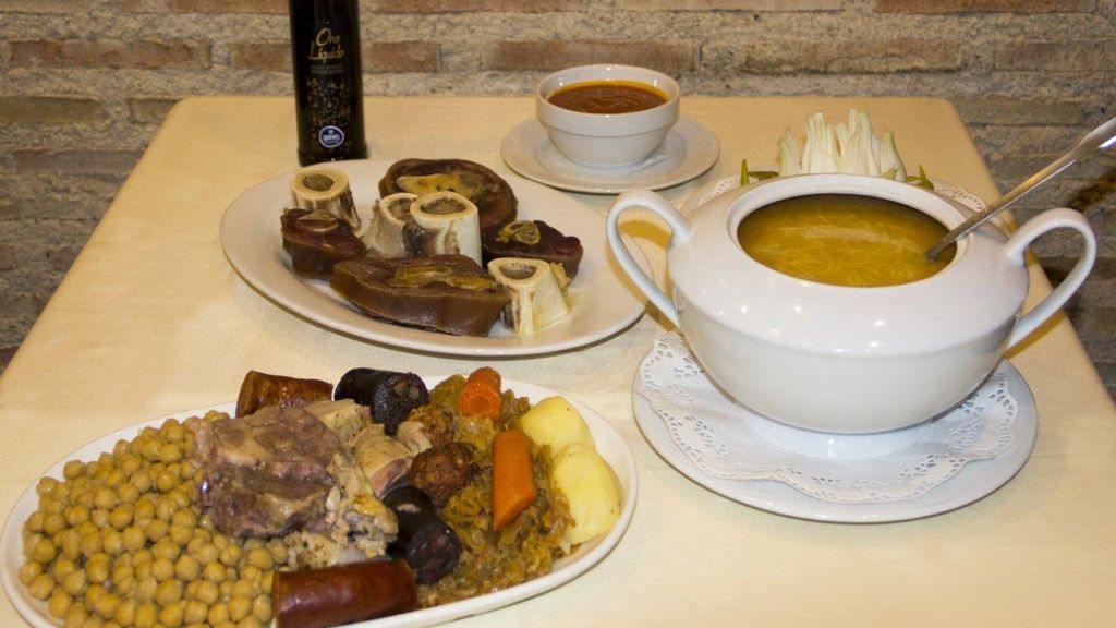 Cocido de Cruz Blanca Vallecas, en Madrid