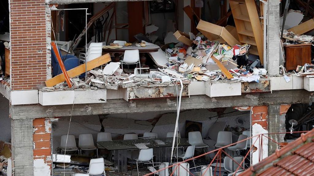 Los vecinos de la explosión de Madrid, sobrecogidos