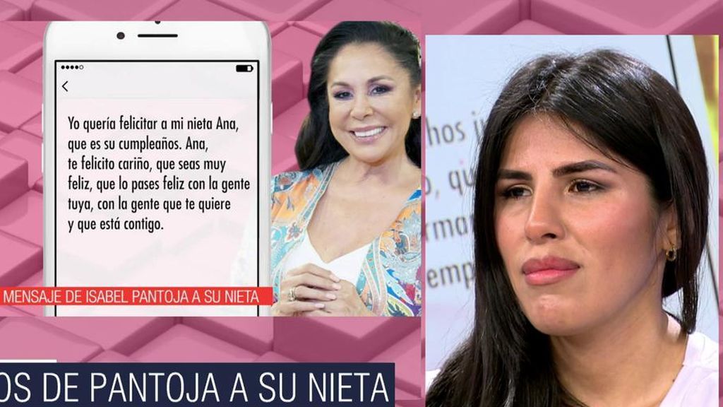 Isa Pi habla de los mensajes de su madre a la nieta