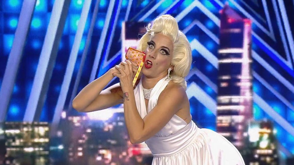 Coraly Corazón se grapa la cara durante su actuación: el número de faquir más original de ‘Got Talent’