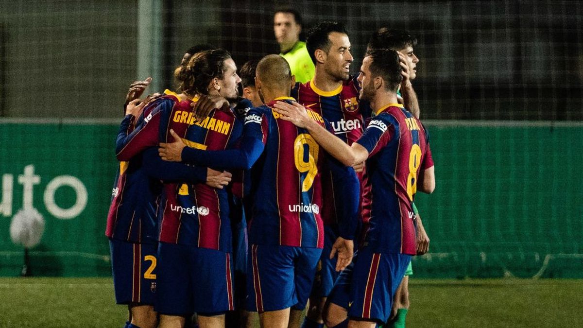 El Barcelona se clasificó tras eliminar al Cornellá.