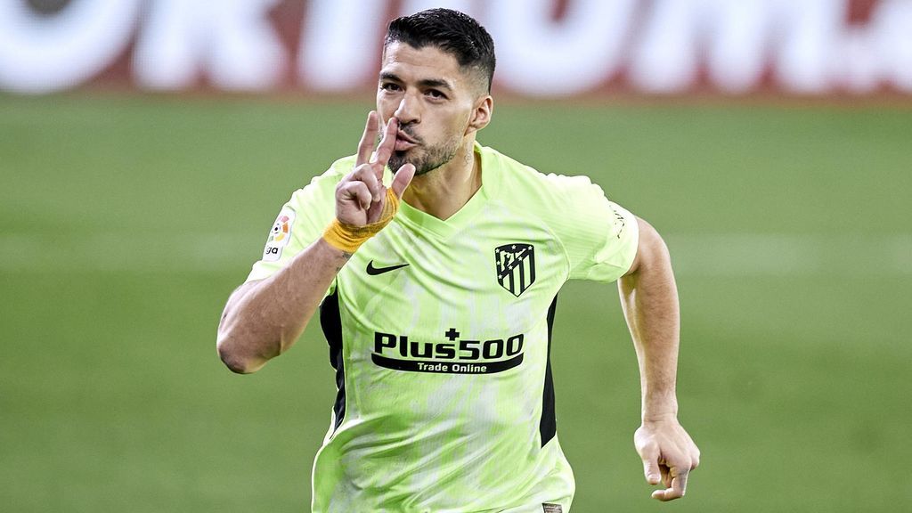 Luis Suárez celebra uno de los goles ante el Eibar. Luis Suárez celebra uno de los goles ante el Eibar.