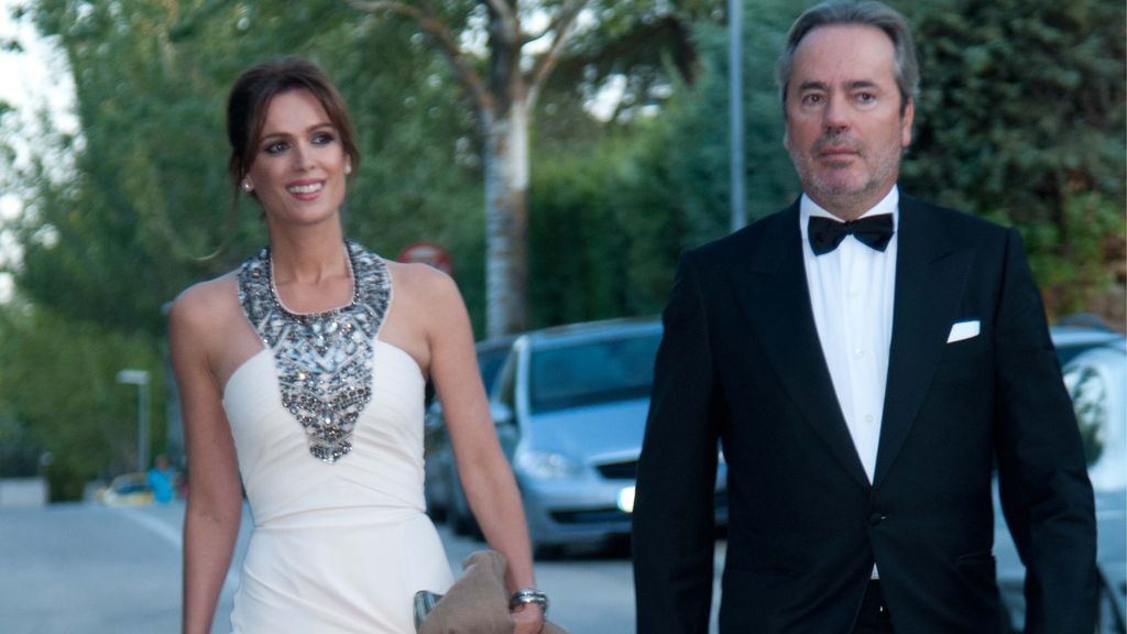 Mar Saura con su marido, Javier Revuelta (2016)