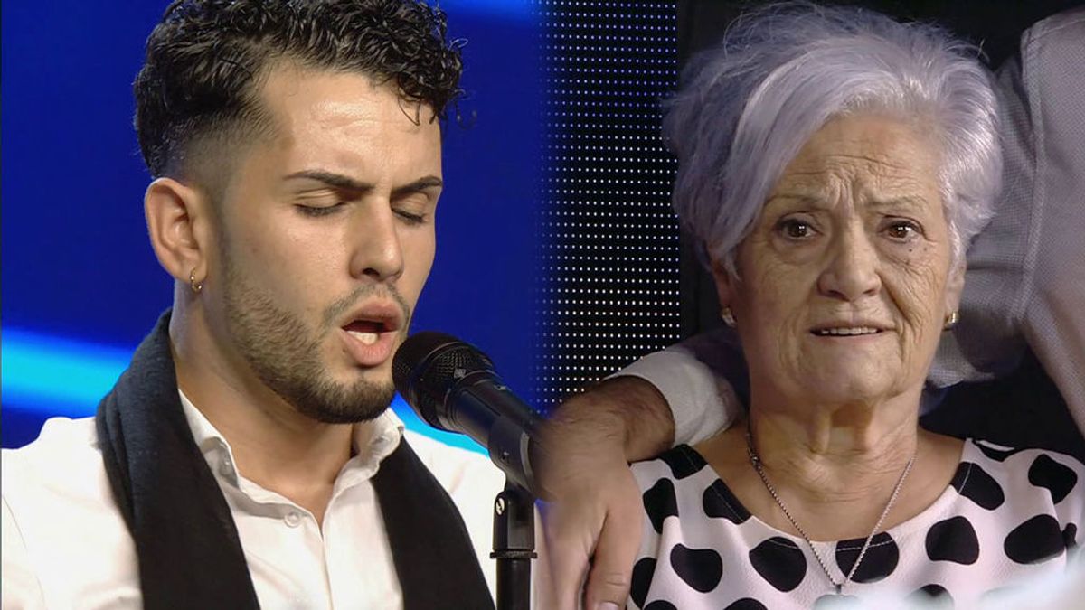 Got talent 2021 | Cristian Montilla emociona cantando para su abuela, la  mujer que le crio - Telecinco