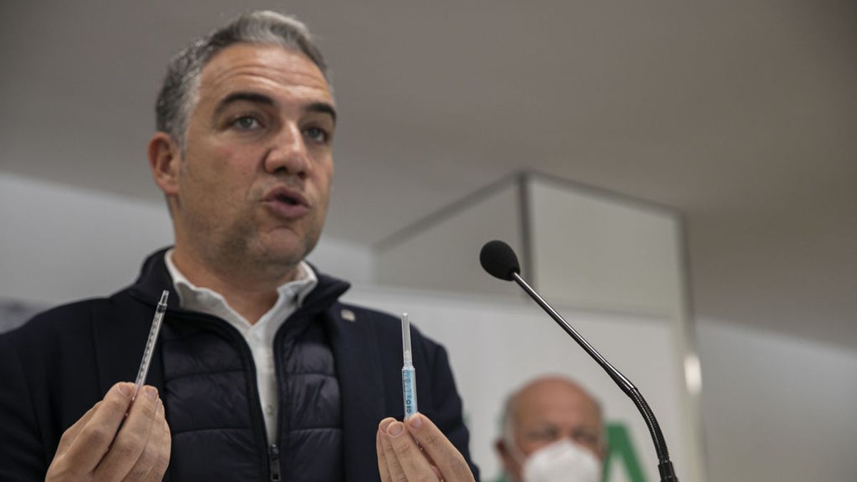 Andalucía detiene la vacunación de Covid este fin de semana para no agotar sus dosis de reserva