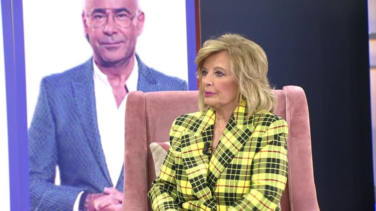 María Teresa Campos recuerda su enfrentamiento con Jorge Javier Vázquez: "No tengo que pedirle perdón"