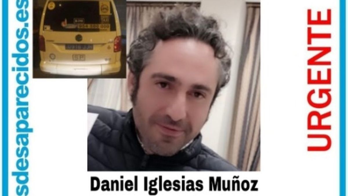 Piden ayuda para localizar a Daniel Iglesias, un taxista desaparecido en Sevilla desde hace 10 días