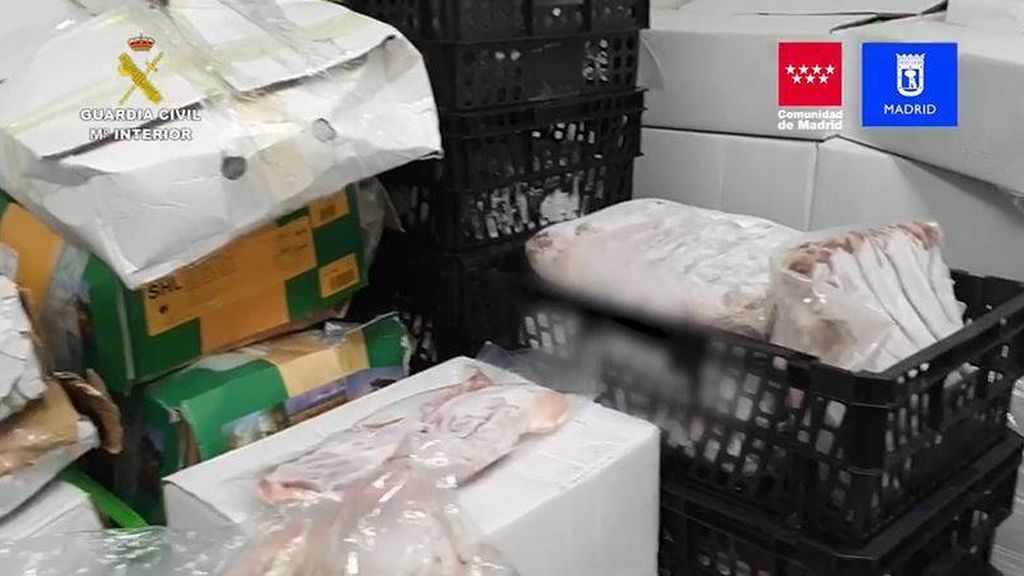 Incautadas 122 toneladas de productos cárnicos en mal estado