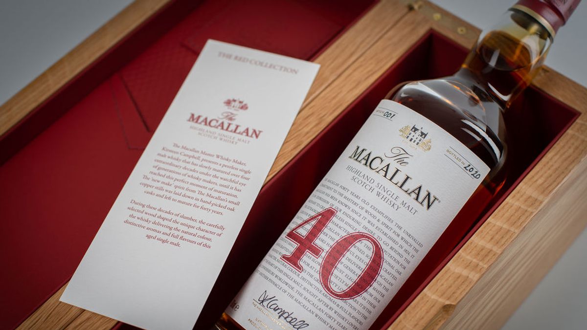 The Red Collection reúne los whiskies más antiguos de The Macallan.