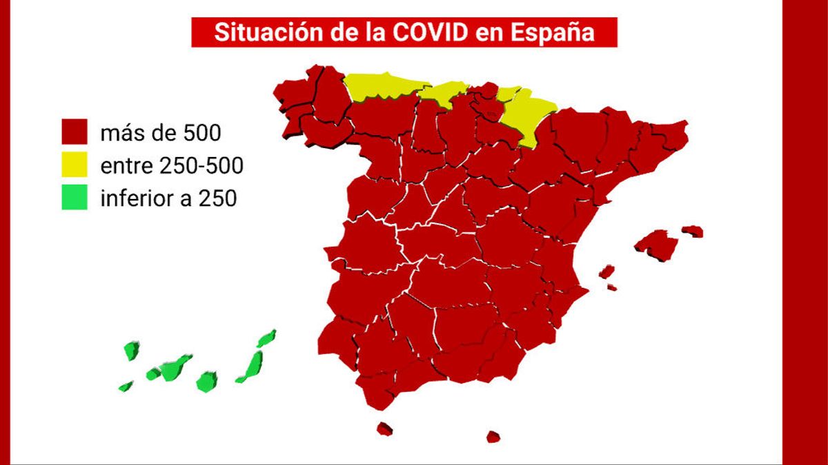 42 millones de españoles tendrán que confinarse si España atiende las recomendaciones de la UE