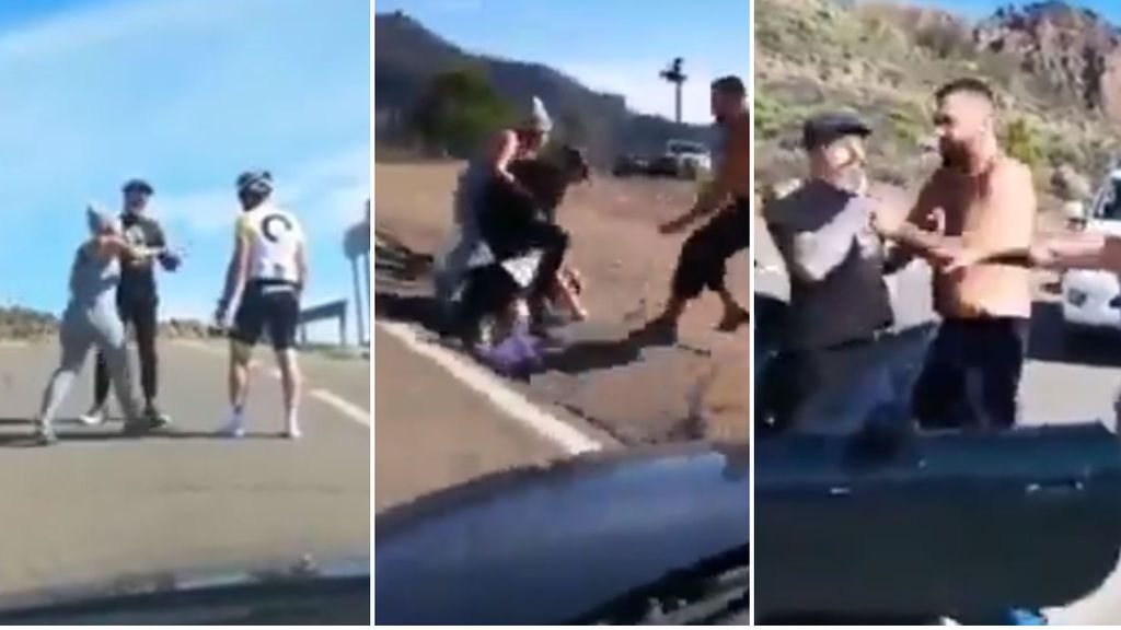 Un conductor agrede brutalmente a un ciclista en Gran Canaria: "Lo va a matar, lo va a matar"