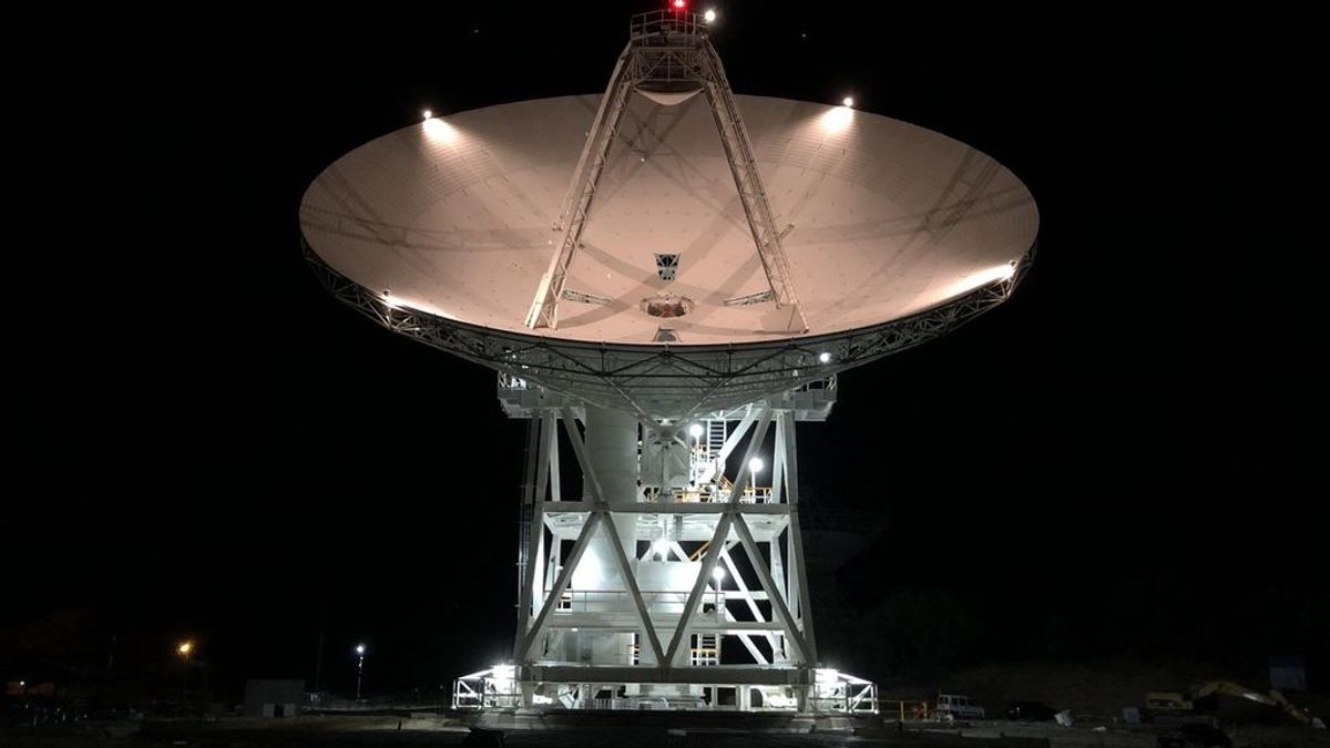 Madrid estrena una antena de 34 metros de la NASA que se comunicará con las misiones a Marte