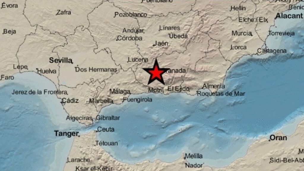 Nuevos terremotos de más de cuatro grados con epicentro en Santa Fe y Cúllar sacuden Granada Nuevos terremotos de más de cuatro grados con epicentro en Santa Fe y Cúllar sacuden Granada