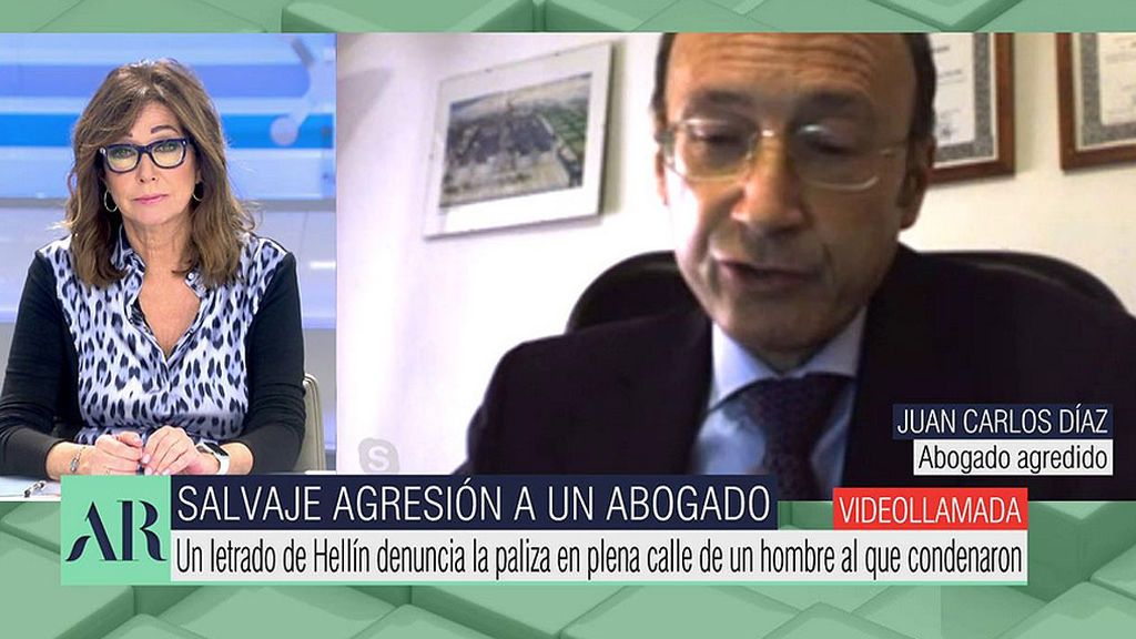 El letrado denuncia la agresión por parte de un hombre que acusó de violencia de género