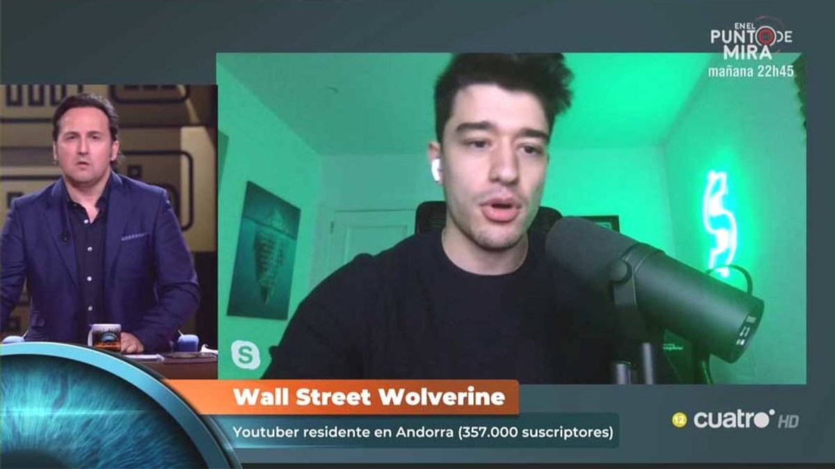 'Horizonte' sobre la fuga de youtubers a Andorra 'Horizonte' sobre la fuga de youtubers a Andorra