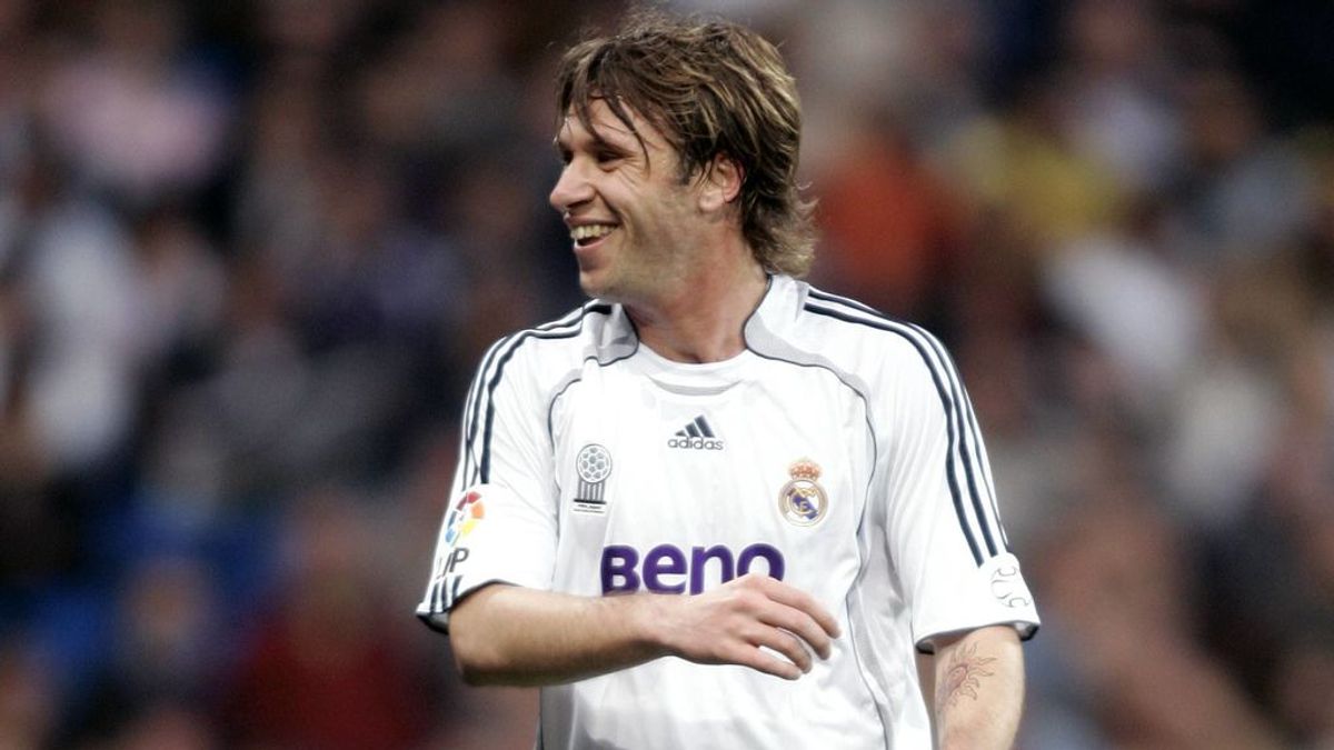 Cassano llegó al Real Madrid en enero de 2006.