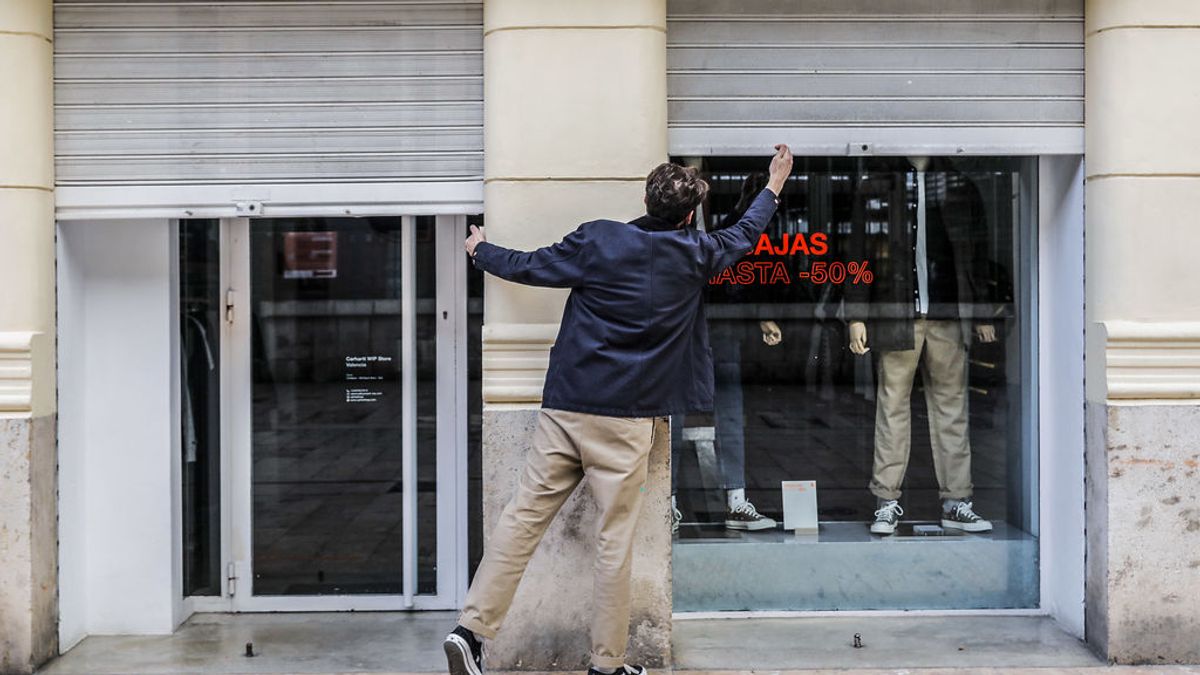 Cierre de tiendas por las restricciones horarias aprobadas ante la pandemia Cierre de tiendas por las restricciones horarias aprobadas ante la pandemia