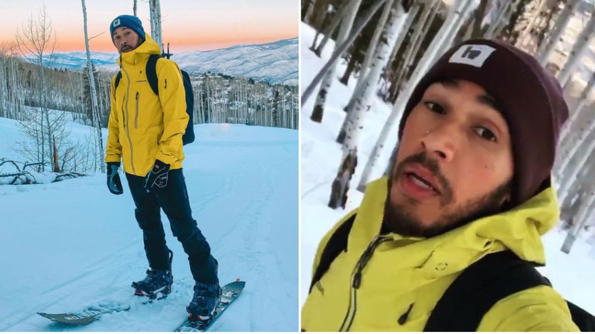 El secreto de Lewis Hamilton para cultivar cuerpo y mente: sube todos los días una montaña nevada a -16º