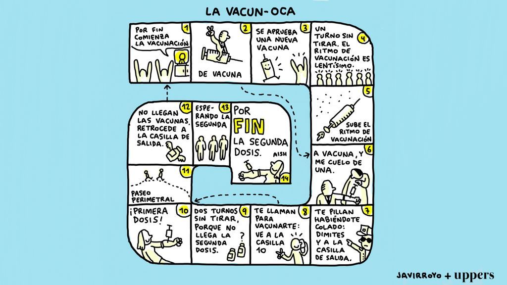 La viñeta de Javirroyo: "La VacunOca"