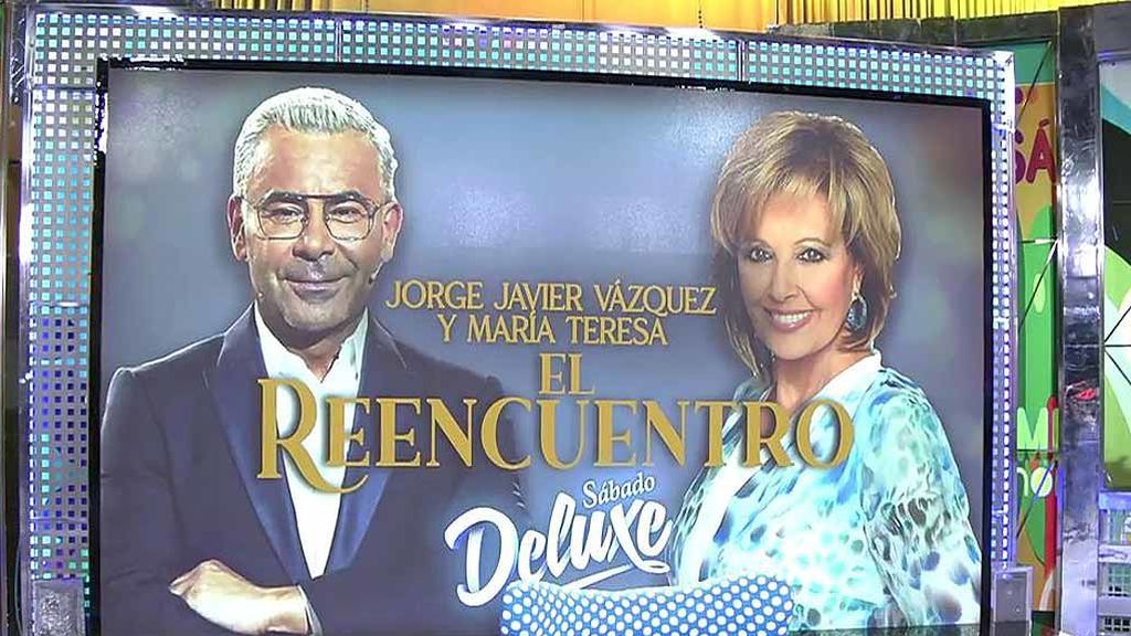 El rencuentro de los presentadores, en el 'Deluxe'