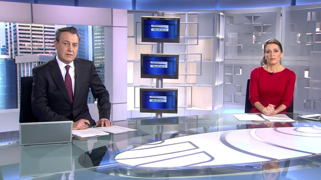 Con José Ribagorda y Ángeles Blanco Informativos Telecinco 2021 Mediodía 30/01/2021
