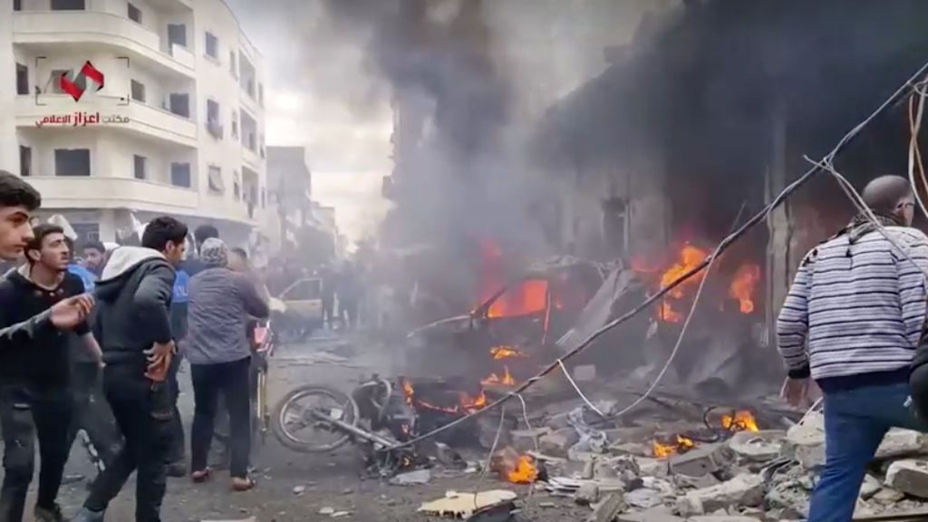 Al menos once muertos y 30 heridos en dos atentados con coche bomba en Siria