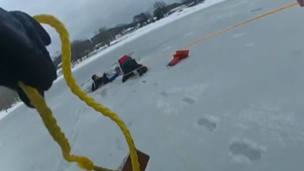 Rescate en el río Misisipi