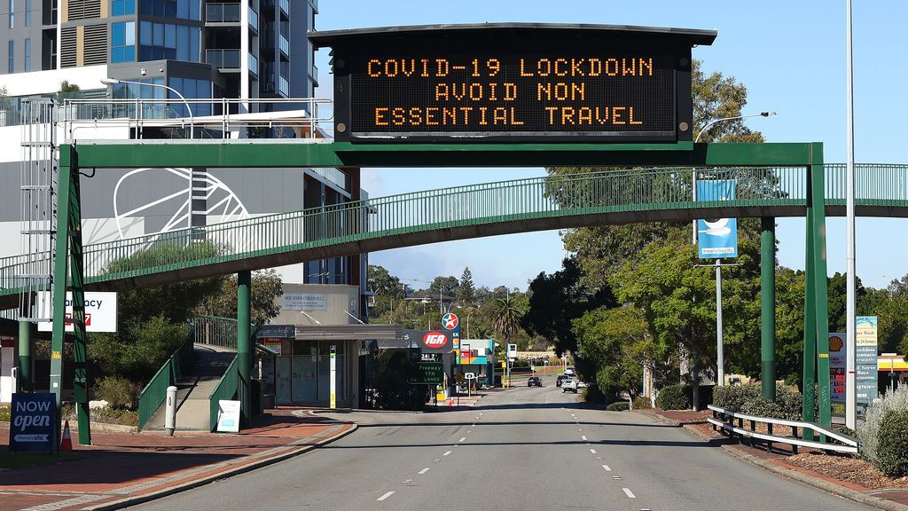 Australia confina a dos millones de personas por un contagio de covid-19 Australia confina a dos millones de personas por un contagio de covid-19