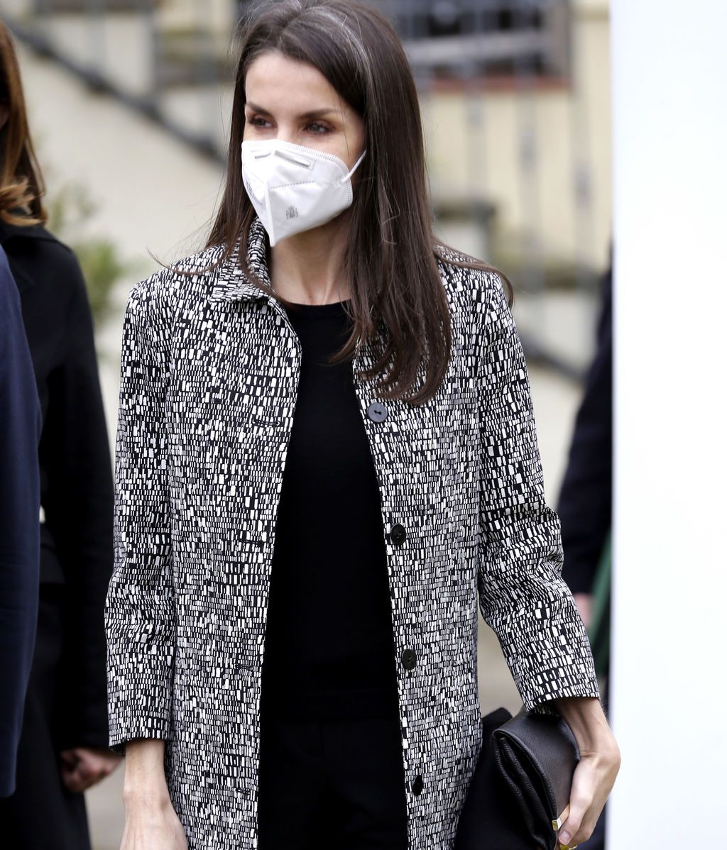 La reina Letizia, en una reunión de la Fundación de Ayuda a la Drogadicción