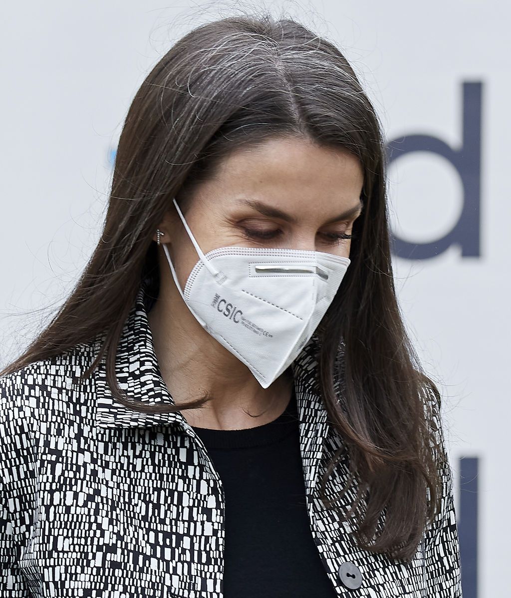 La reina Letizia, en una reunión de la Fundación de Ayuda a la Drogadicción