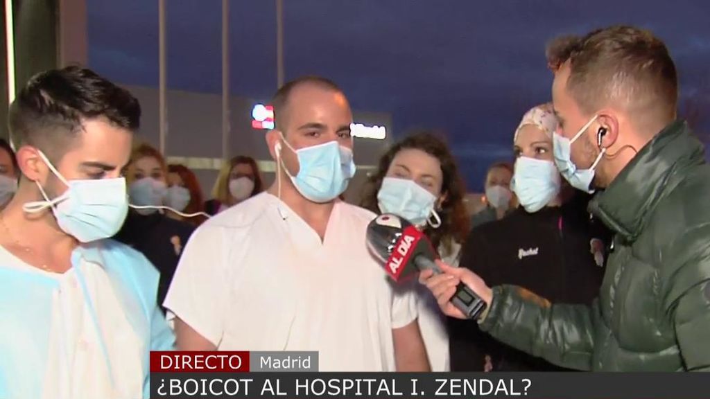 Entrevista a los enfermeros del hospital Zendal