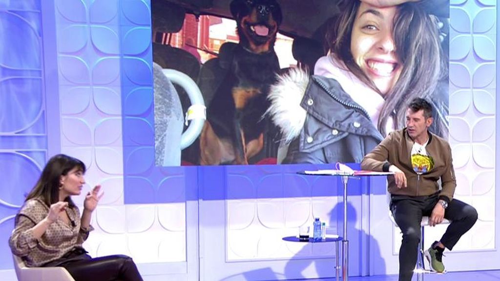 Nagore y Sandra Barneda también comparten un perro