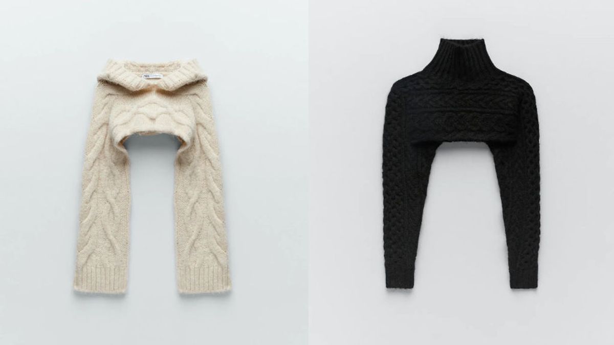 El jersey de manguitos de Zara, la prenda incomprendida que se ha convertido en tendencia El jersey de manguitos de Zara, la prenda incomprendida que se ha convertido en tendencia