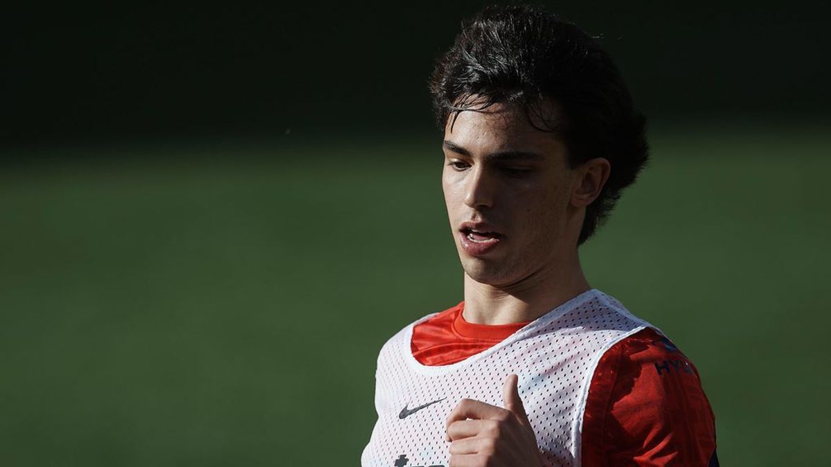 Joao Félix, en un partido con el Atlético.