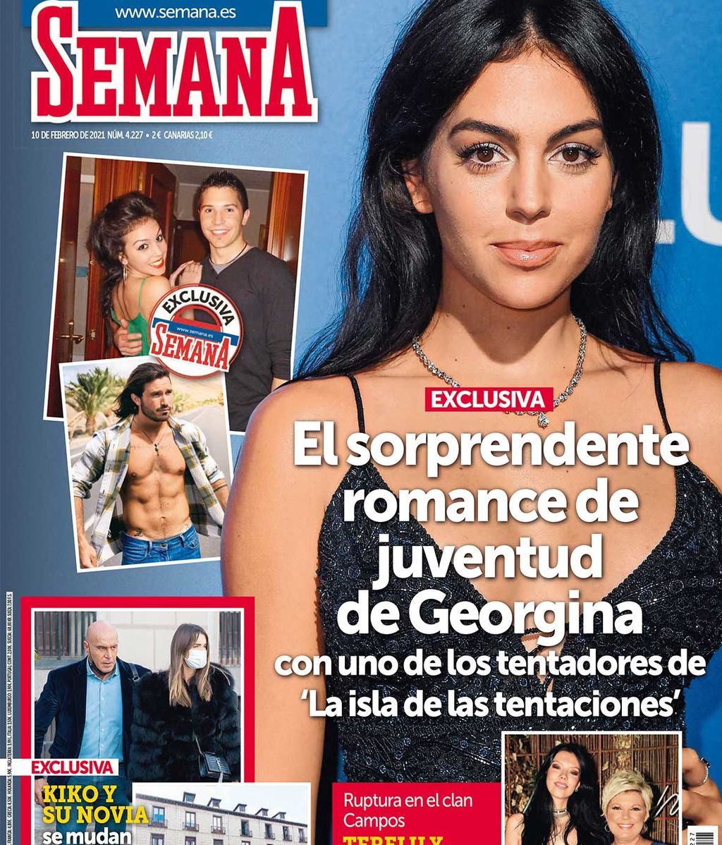 Georgina Rodríguez, en la portada de Semana