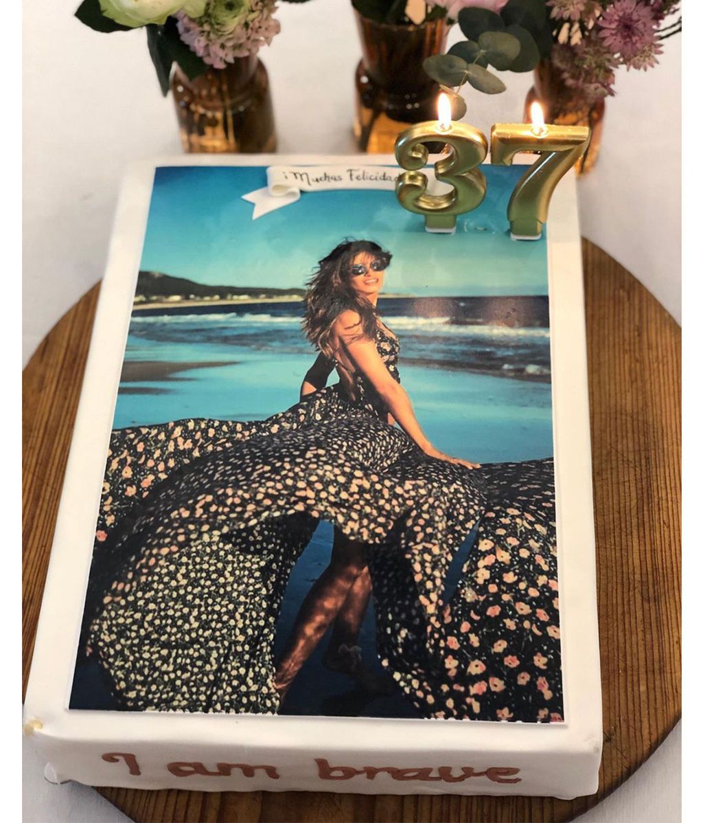 Tarta de cumpleaños de Sara Carbonero