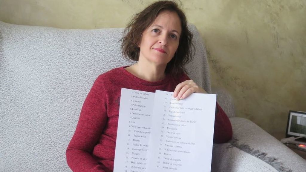 La lista de 37 síntomas que le ha dejado la covid persistente a Sandra: "He dejado de ser yo misma"