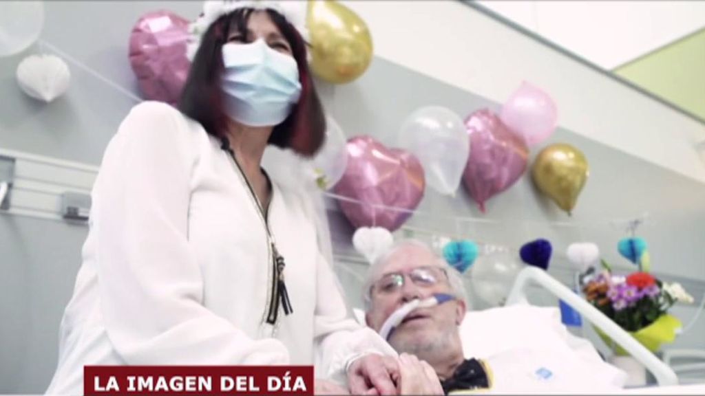 Boda en el hospital Zendal