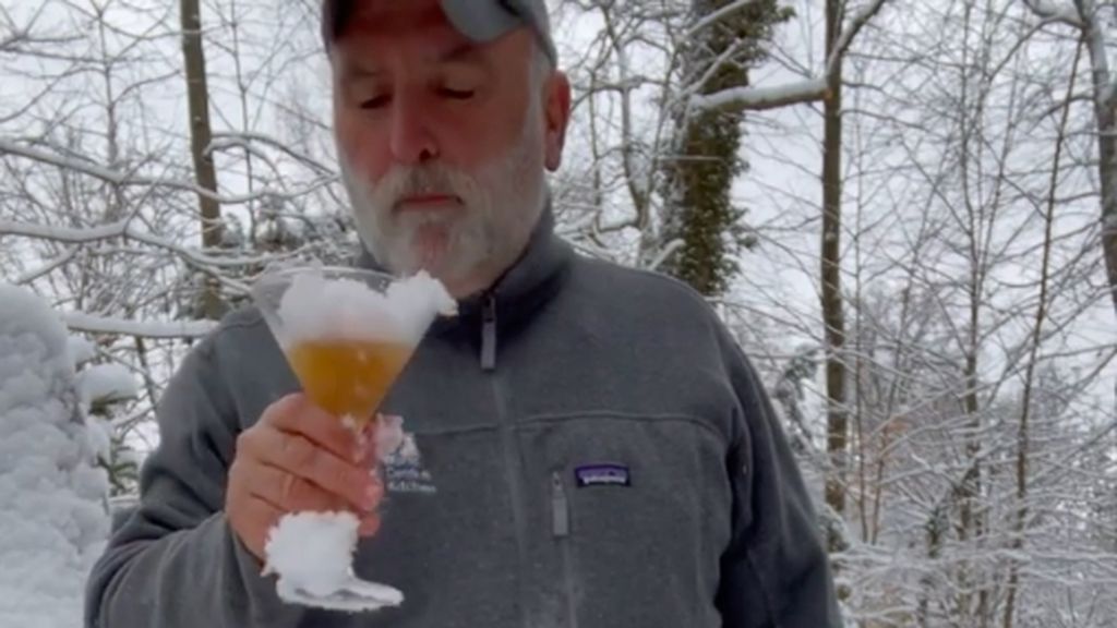 José Andrés y sus recetas de dos cócteles con nieve: "Está delicioso este vermut"