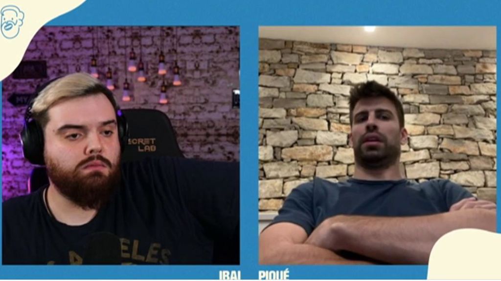 Ibai Llanos entrevista a Gerard Piqué.