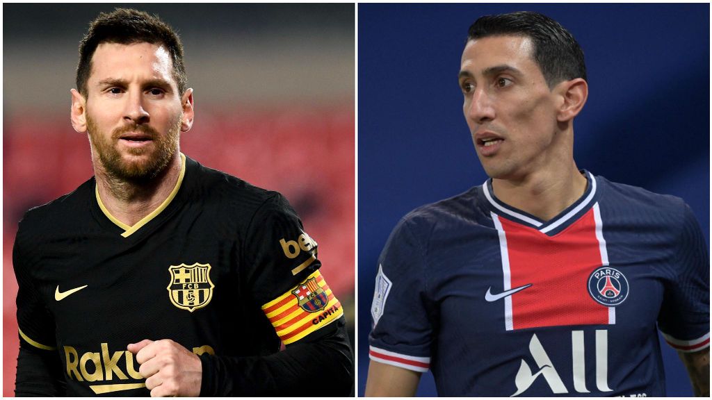 Messi y Di María son grandes amigos de la selección argentina.