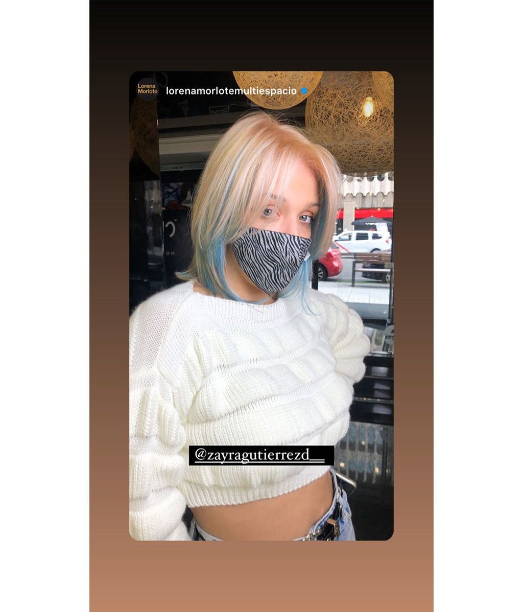 Zayra Gutiérrez cambia radicalmente de look