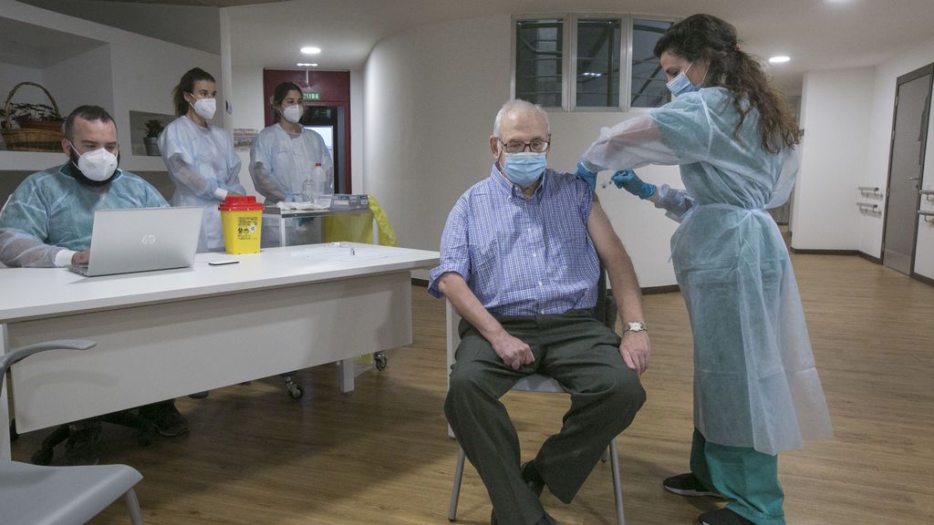 Contagiados en residencias tras la segunda dosis Contagiados en residencias tras la segunda dosis