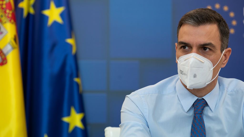 Sánchez se distancia de la pandemia Sánchez se distancia de la pandemia