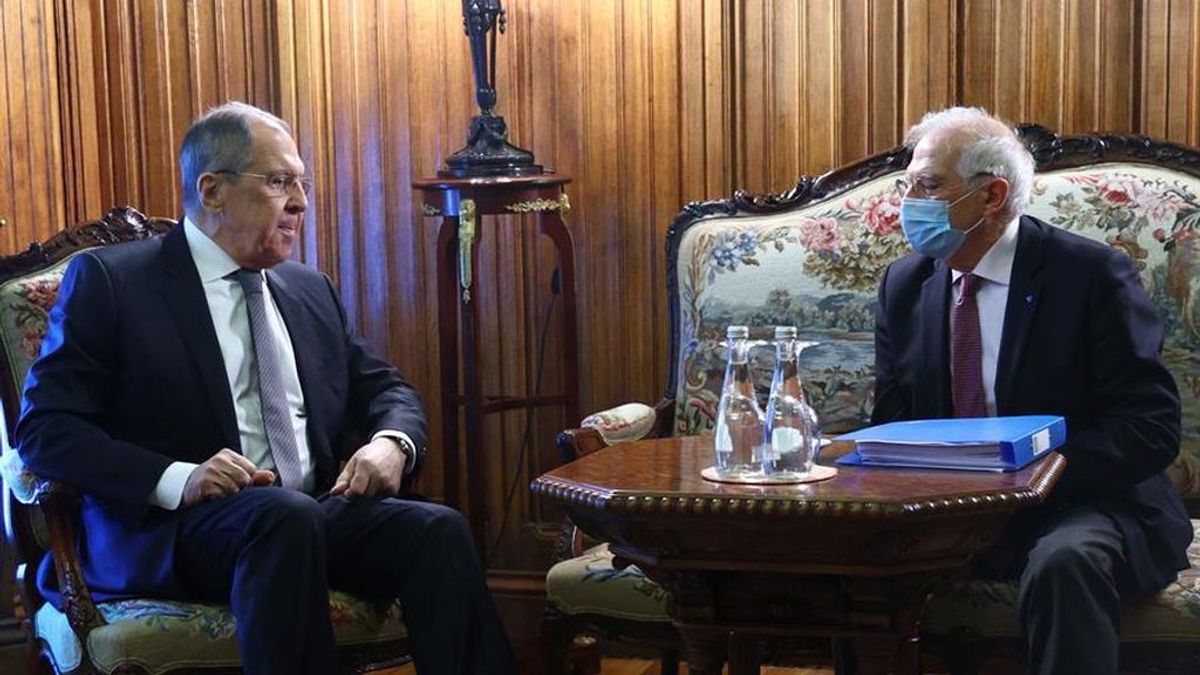 Borrell, en Moscú: expresa su preocupación por el "caso Navalny" y le pide a Lavrov una investigación Borrell, en Moscú: expresa su preocupación por el "caso Navalny" y le pide a Lavrov una investigación