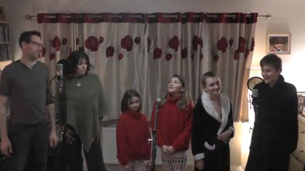 Una familia arrasa en la Red con una versión 'pandémica' de 'Total Eclipse of the Heart', de Bonnie Tyler