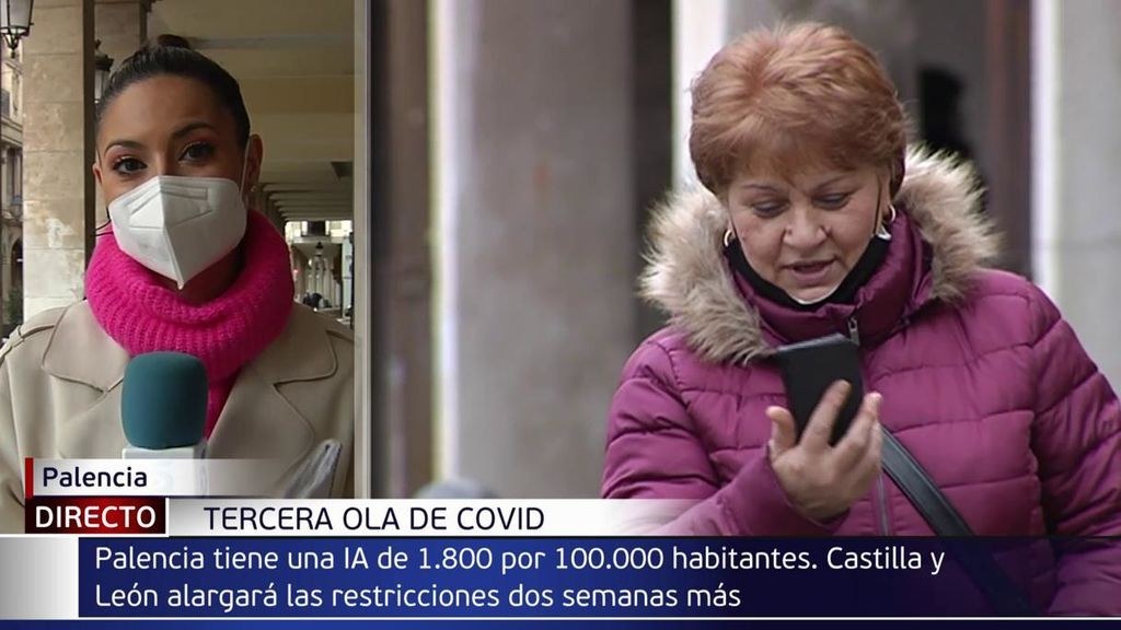 Palencia, la provincia española con la indicencia acumulada más alta: sobrepasa los 1800 casos por 100 000 habitantes