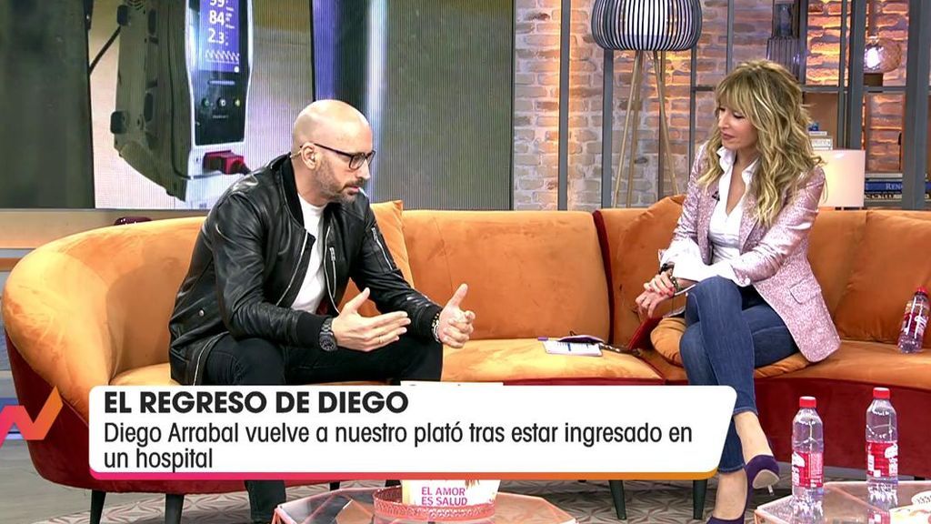 Diego Arrabal habla con Emma García