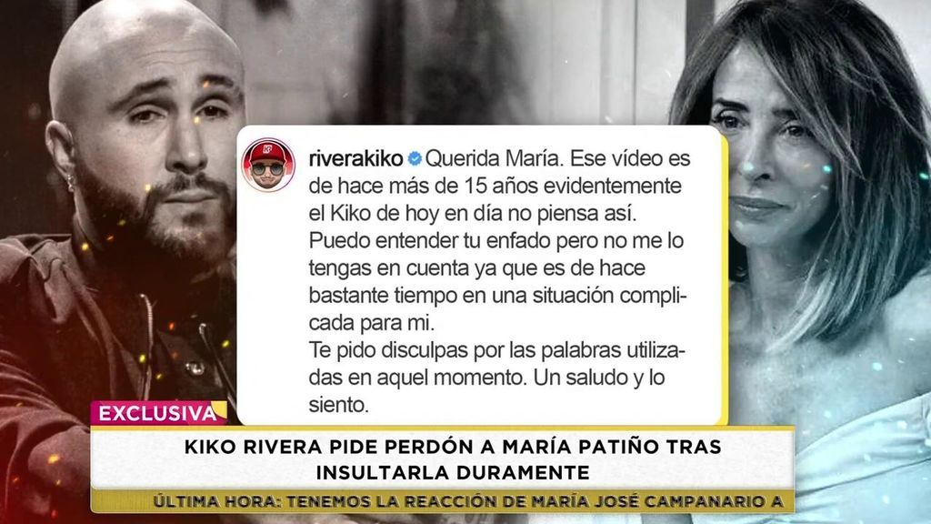 El mensaje de Kiko a Patiño